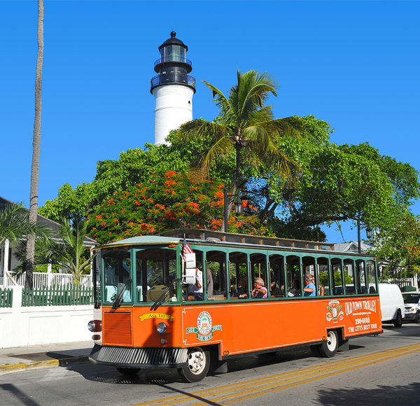 Trolley tour sights