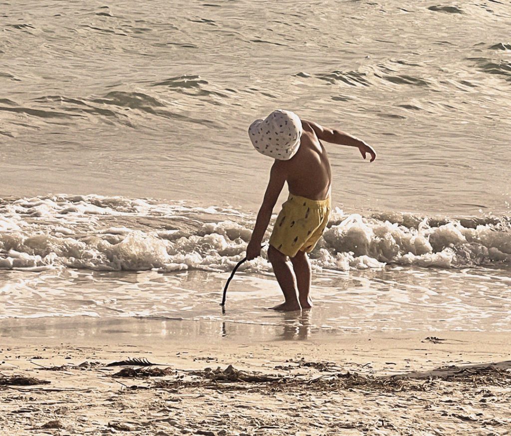 Boy on Beach