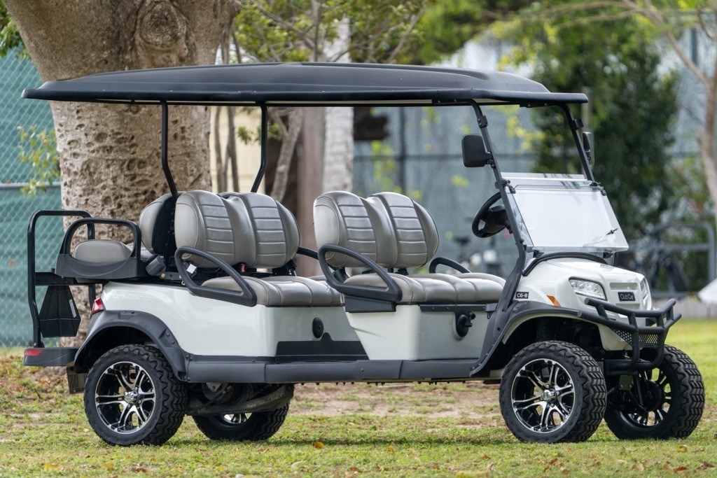 Bone Island golf cart