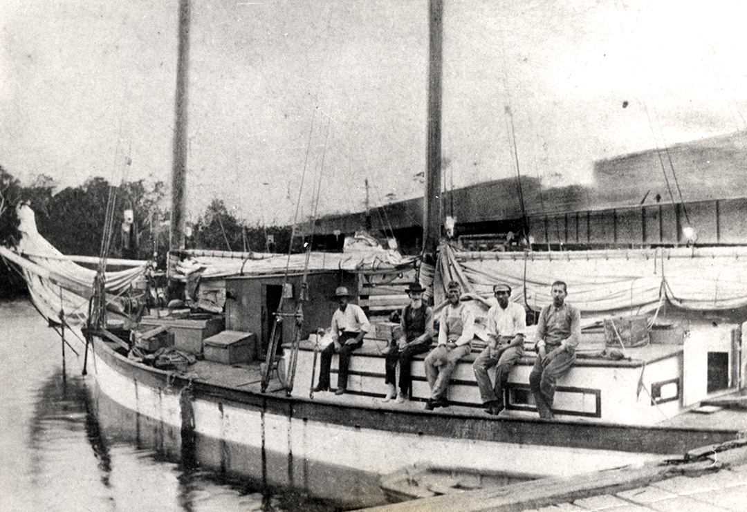 Local Conch mariners who may have been salvagers and/or rum runners.